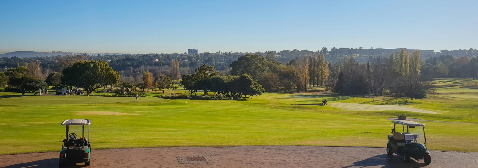 Man playing golf in santa maria ca